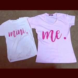 Mother and daughter shirt